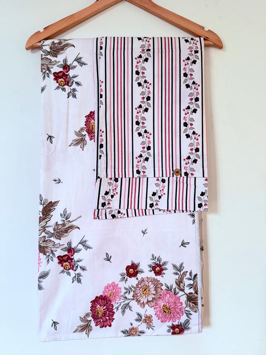 King Size Soft Cotton Bed Sheet