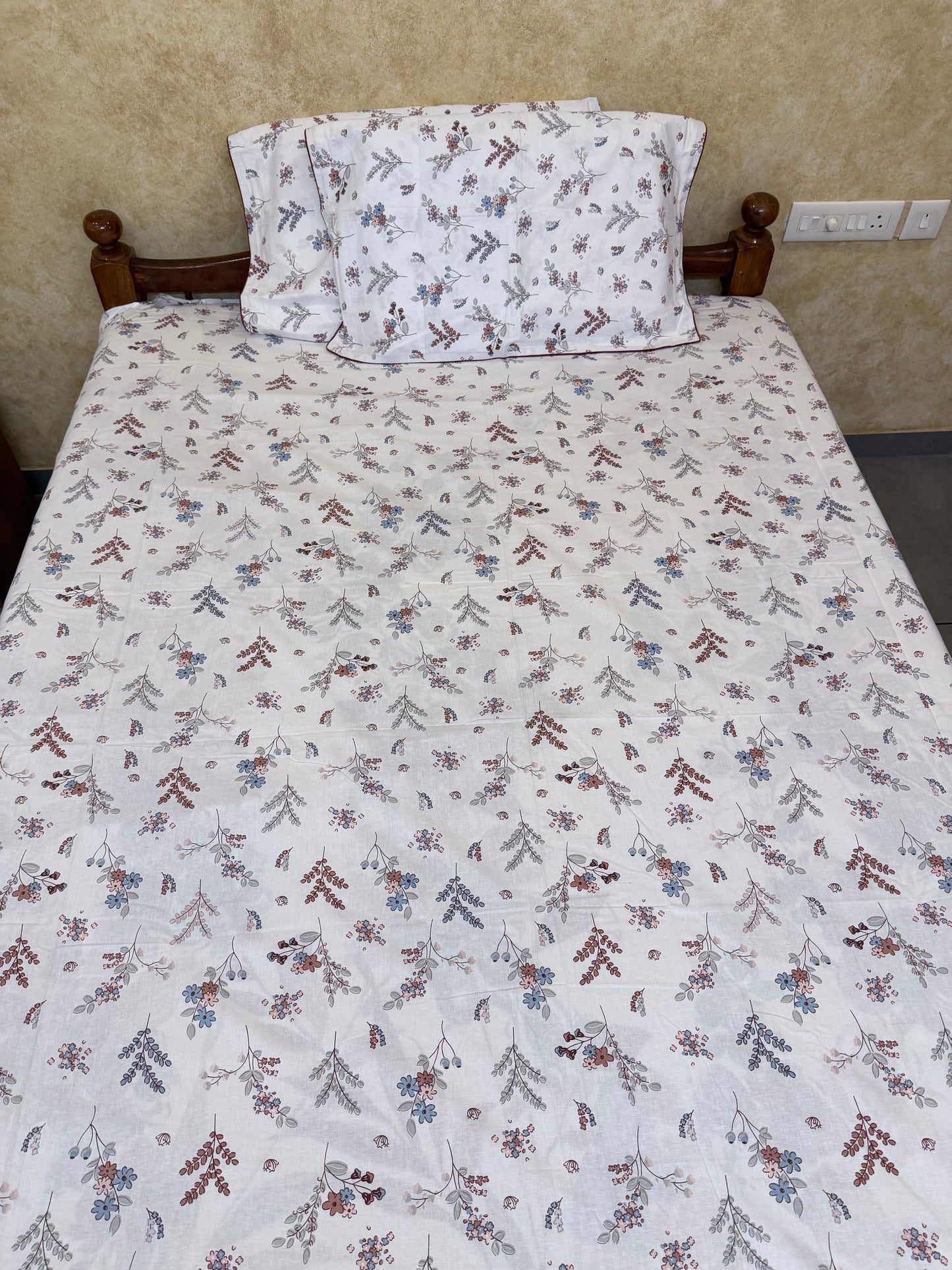 Queen Size Premium Cotton Bed Sheet