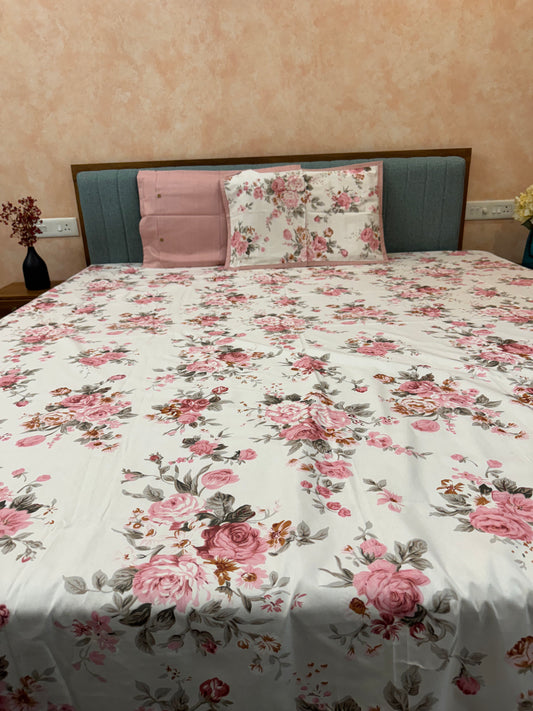 King Size Soft Cotton Bed Sheet