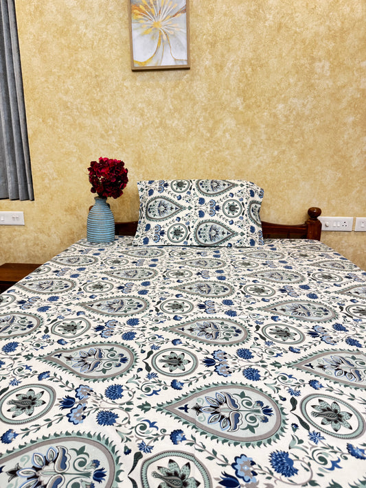 Single Size Cotton Bed Sheet