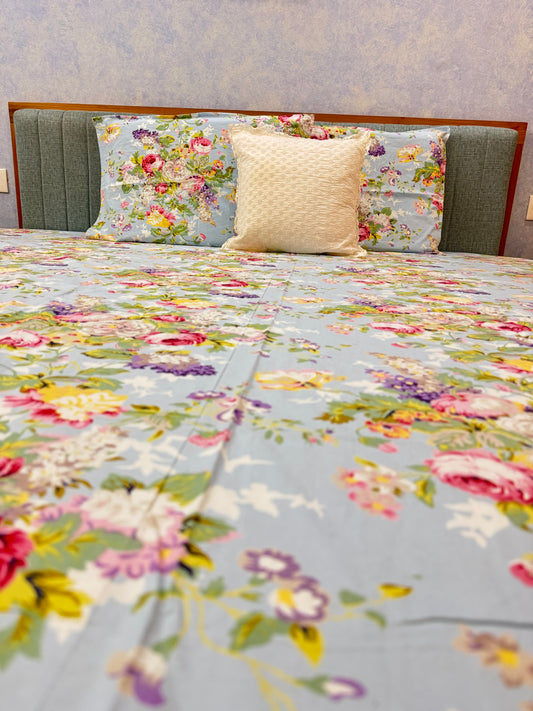 King Size Soft Cotton Bed Sheet