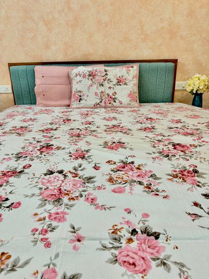King Size Soft Cotton Bed Sheet