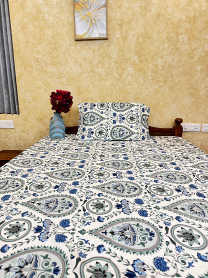 Single Size Cotton Bed Sheet