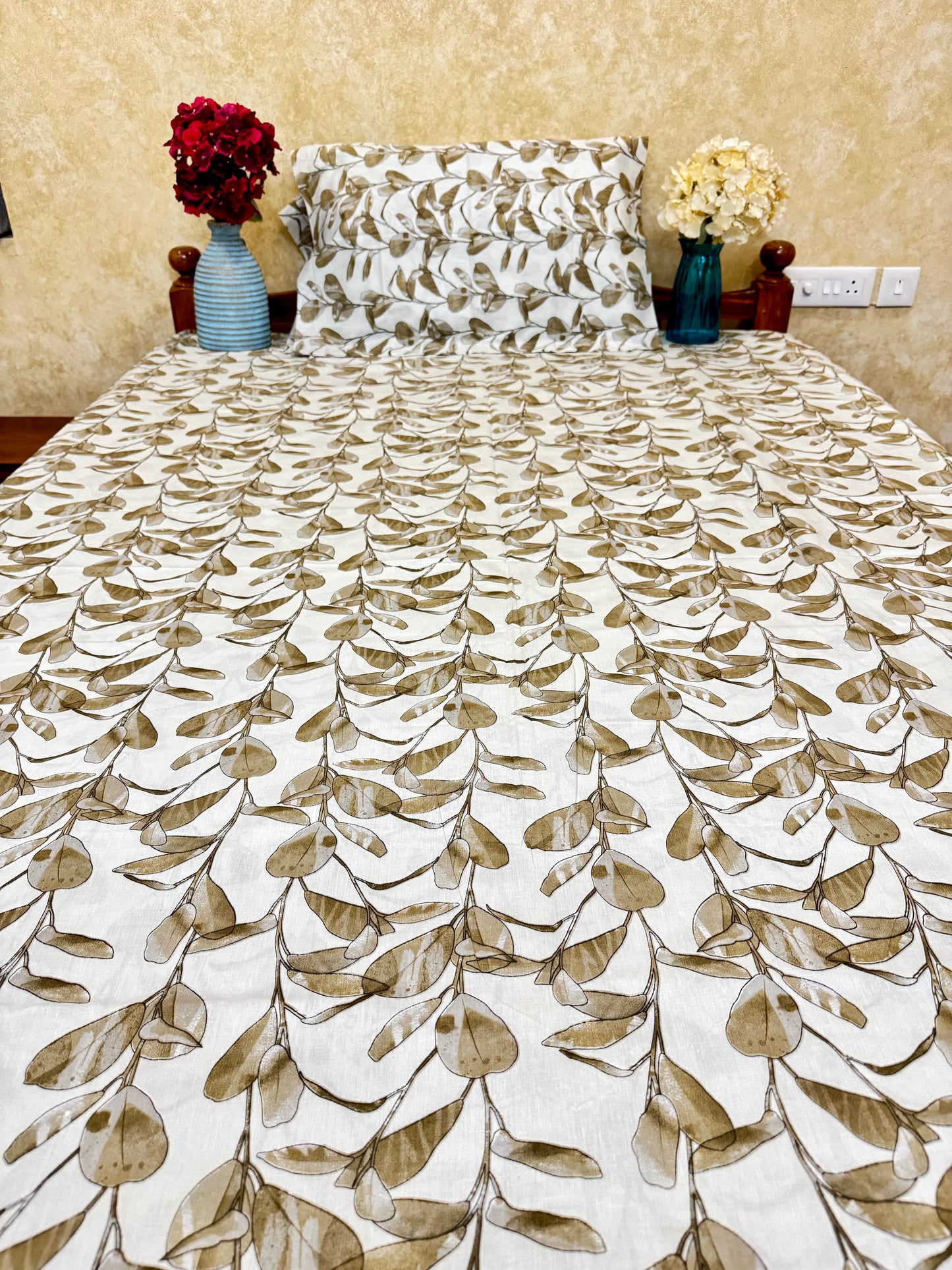 King Size Premium Percale Cotton Bed Sheet