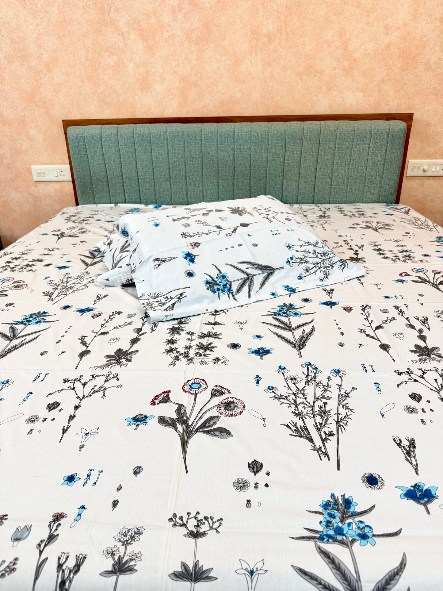 King Size Soft Cotton Bed Sheet