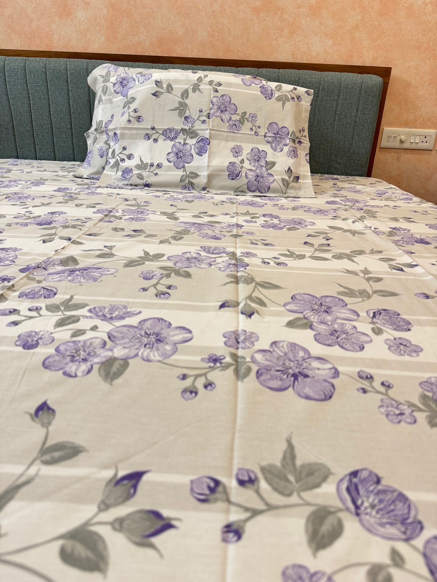 King Size Soft Cotton Bed Sheet