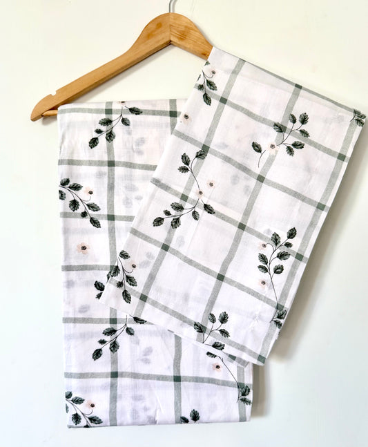 Queen Size Soft Cotton Bed Sheet