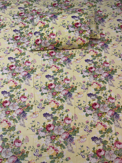 King Size Soft Cotton Bed Sheet