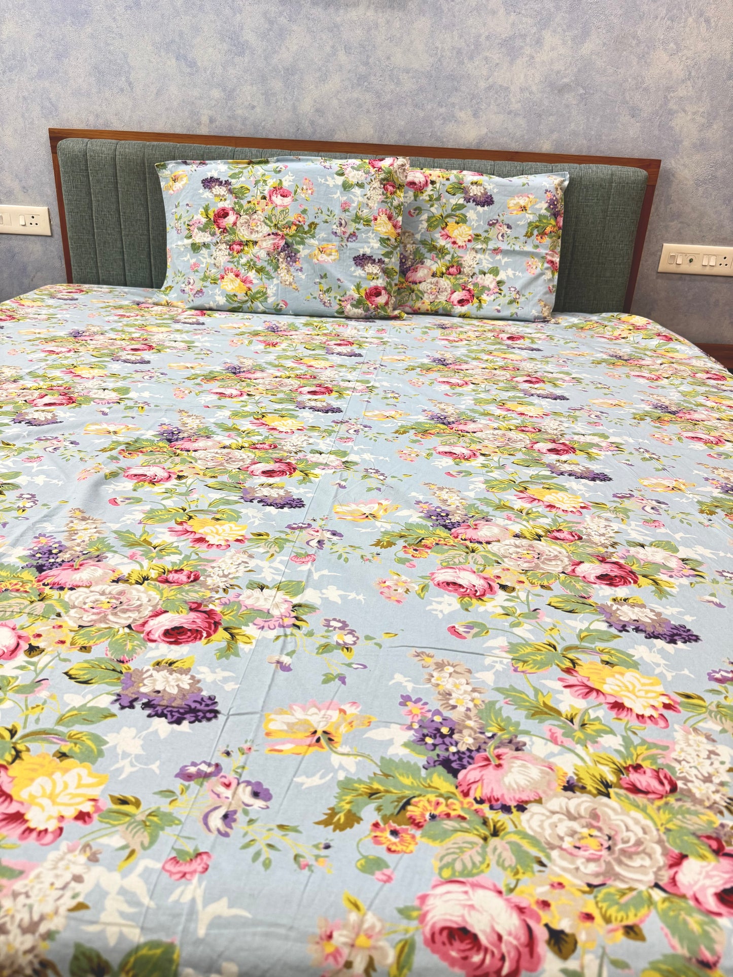 King Size Soft Cotton Bed Sheet