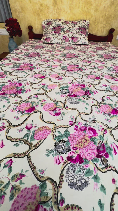 Single Size Cotton Bed Sheet