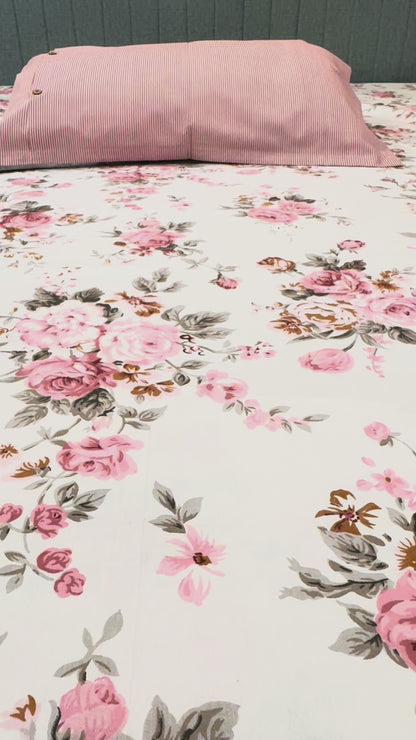 King Size Soft Cotton Bed Sheet